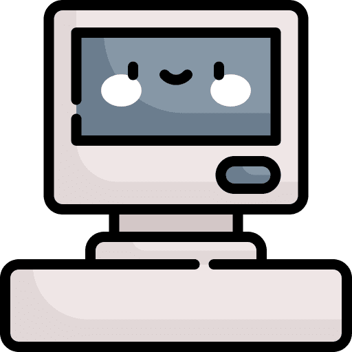 Personal computer personal computer people profile icon