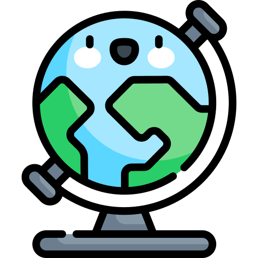 Globe earth grid globe planet earth icon