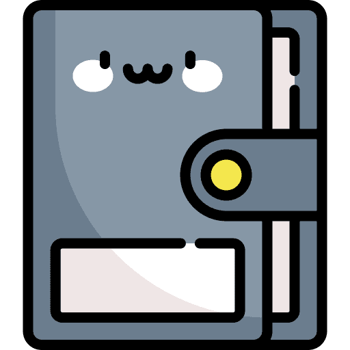 Notebook address book agenda notebook icon