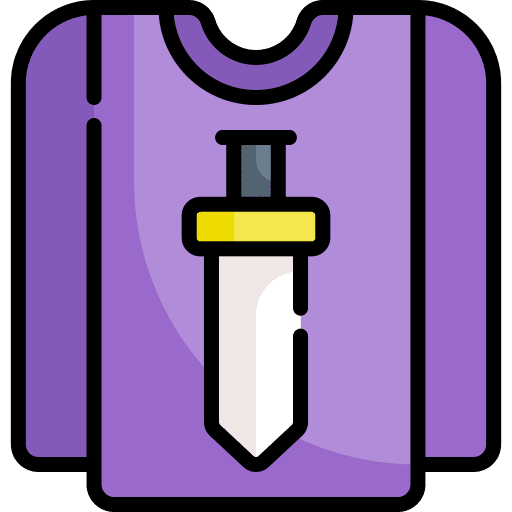 Sweater sword miscellaneous shirt icon