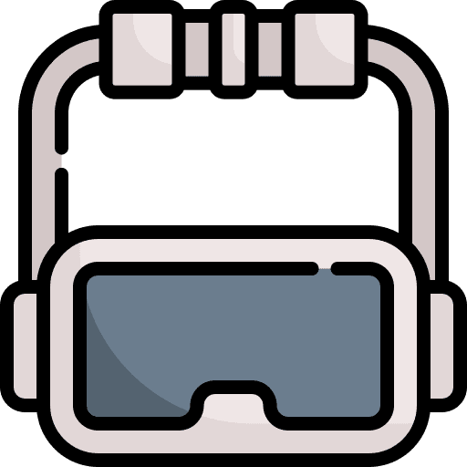 Vr goggles futuristic vr goggles virtual reality glasses icon