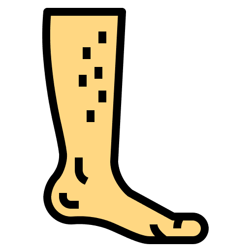 Leg foot clan body part anatomy icon