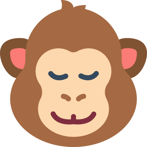 Monkey animals wildlife animal icon