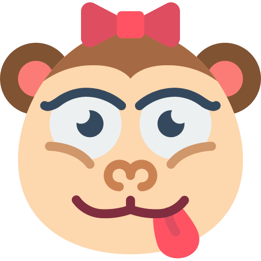 Monkey avatar monkey tears icon