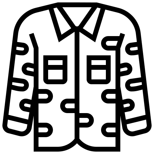 Uniform camouflage shirt clothes icon