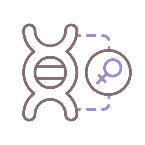 Hormone therapy genes medical hormones icon