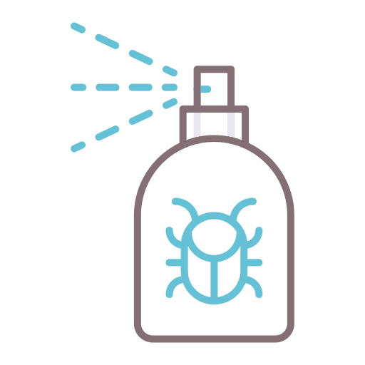 Bug spray anti bug insecticide deodorant icon