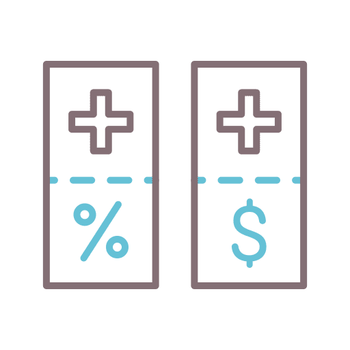 Discount voucher commerce and shopping money coupon icon