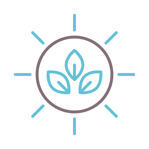 Homeopathy healing herbs antidote icon