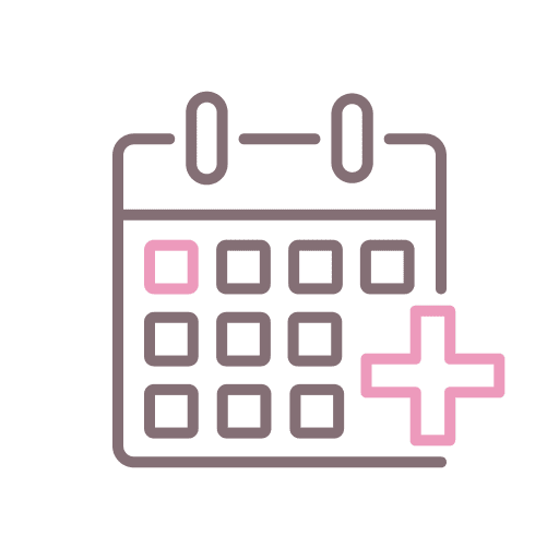 Medical appointment time checkup medical appointment icon