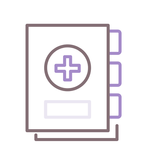 Medical report report health medicine icon
