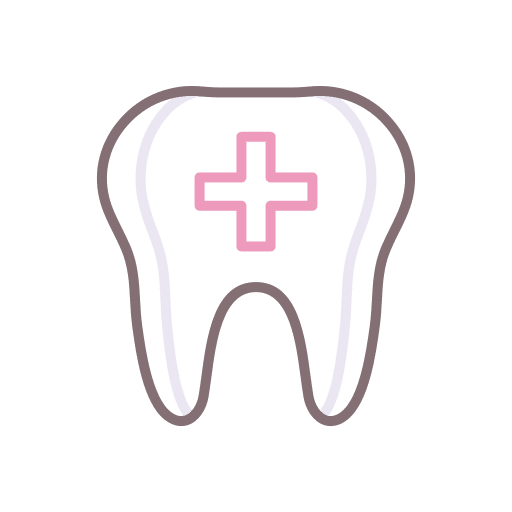 Dental care oral medical health care icon