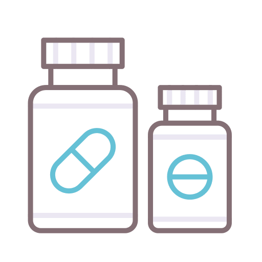 Vitamins pill supplement vitamins icon