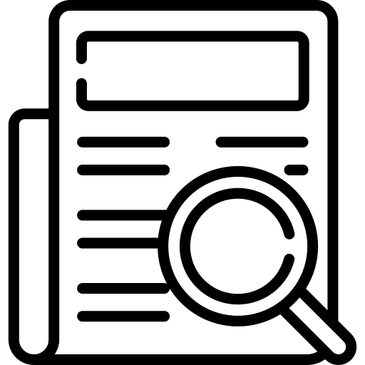 Classified newspaper classified marketing icon