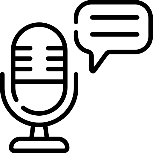 Podcast interface podcast ui icon