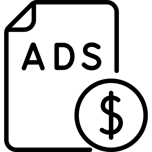 Advertising ad advertisement advertising icon