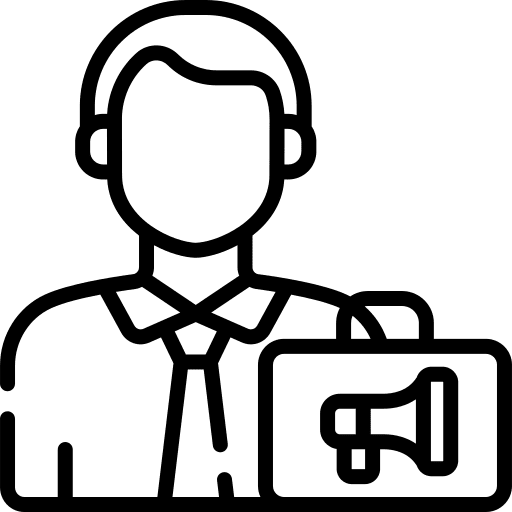 Marketing user membership identity icon