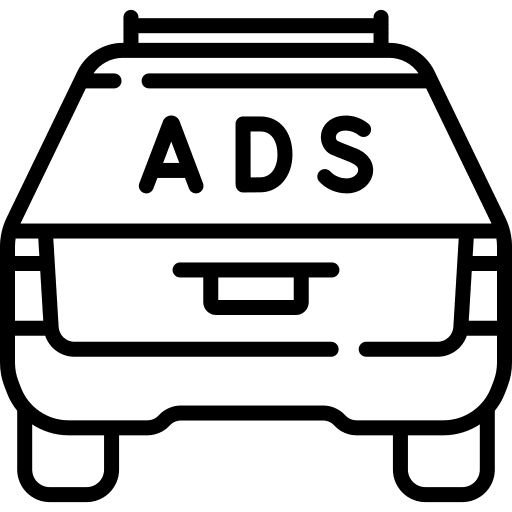 Advertisement signs poster billboard icon