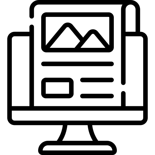 Blog blog marketing computer icon