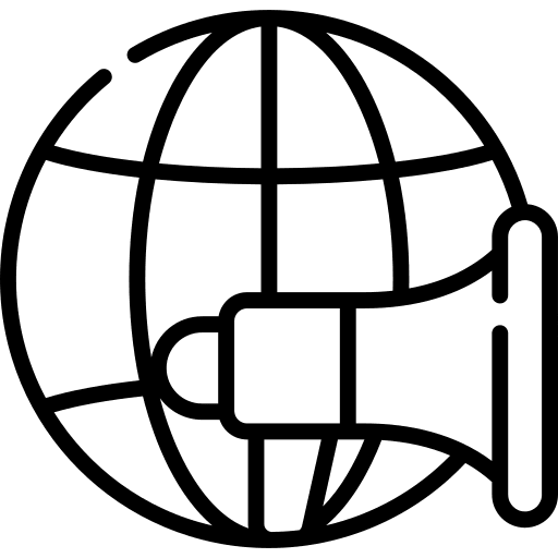 World wide shopping business and finance commerce and shopping online marketing icon