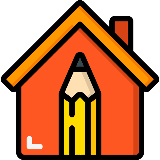 House house sketch pencil architecture icon