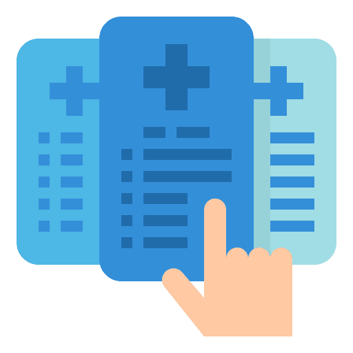 Package package healthcare and medical select icon