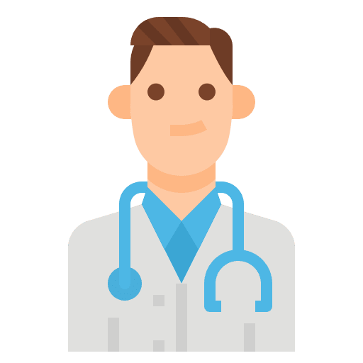 Doctor people doctor healthcare and medical icon