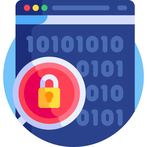 Encryption encryption code lock icon