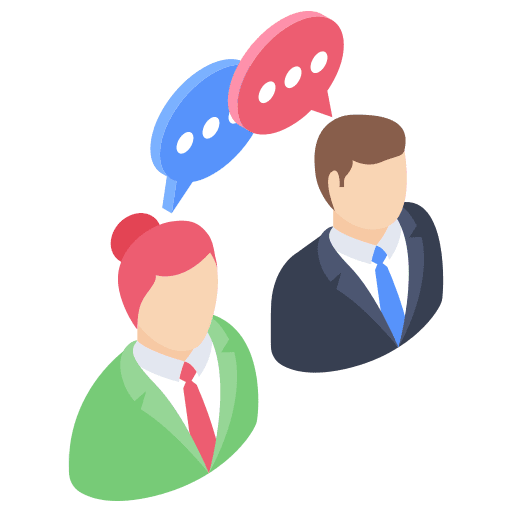 Conversation technical support customer conversation icon