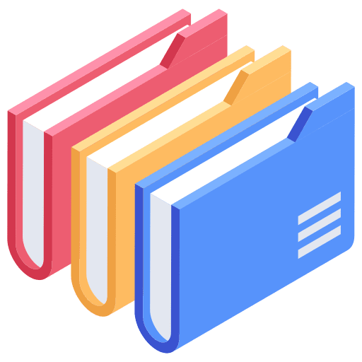 Folders document storage files and folders icon