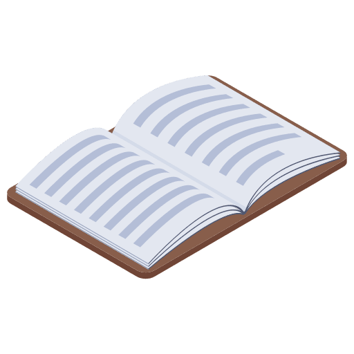 Book book paper school icon