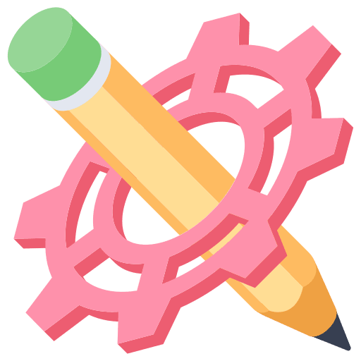 Designing think designing art and design icon