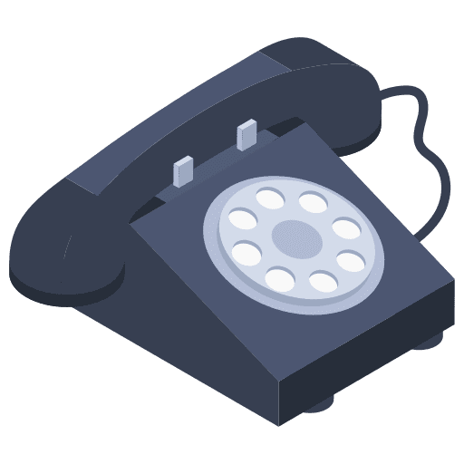 Telephone technology phone set phone call icon