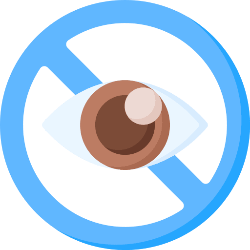 Blind multimedia interface multimedia option icon