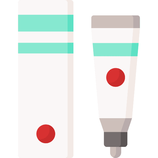 Eye cream healthcare and medical amenities cream icon