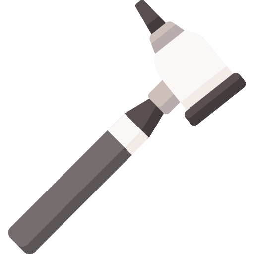 Otoscope medical kit otoscope medical icon