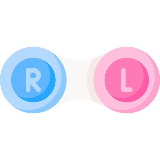 Softlens case softlens case healthcare and medical optical icon