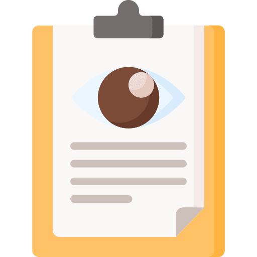 Report report optometrist health icon