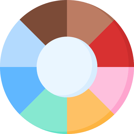 Wheel vision healthcare and medical wheel icon