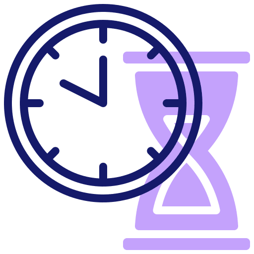 Clock clock time and date clocks icon