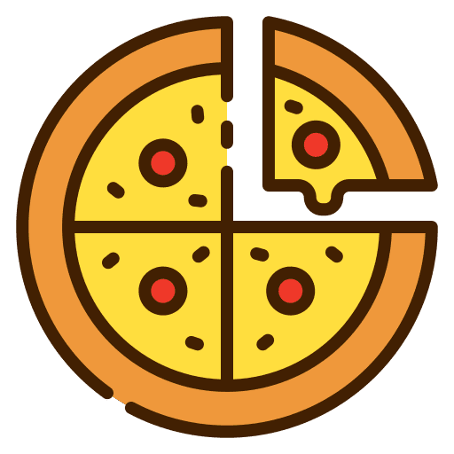 Pizza fast food food and restaurant restaurant icon
