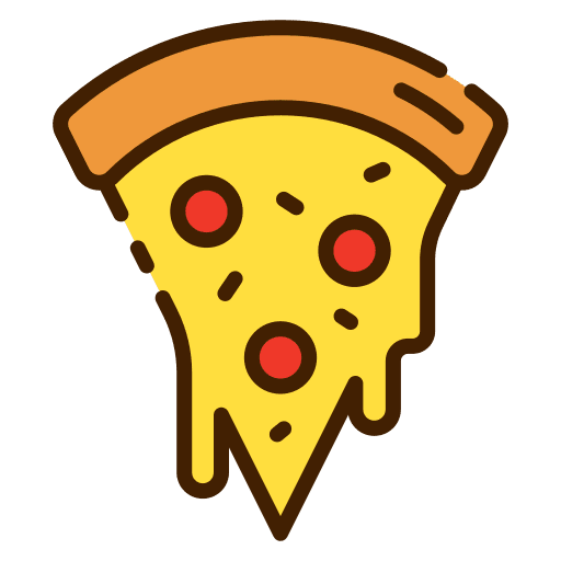 Pizza slice pizza slices fast food pizza slice icon