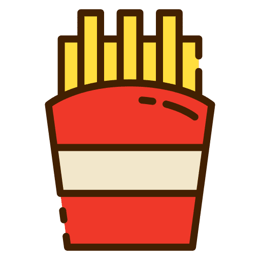 French fries food restaurant fast food icon