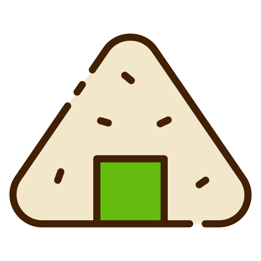 Onigiri asian oriental onigiri icon