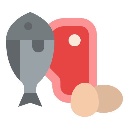 Protein healthcare pork food icon