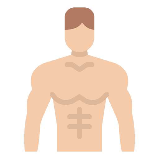 Fit fit muscle wellness icon