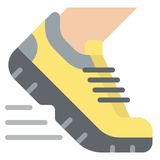 Running run sport shoes running shoes icon