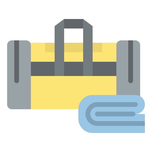 Sport bag sport bag bag healthy icon