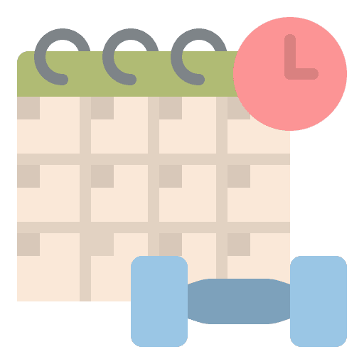 Schedule healthy wellness healthcare icon