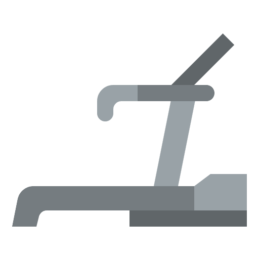 Treadmill sports and competition wellness electronics icon